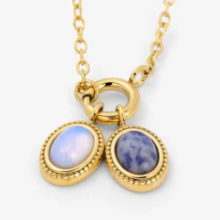 Classic Chain Charm Necklace Set