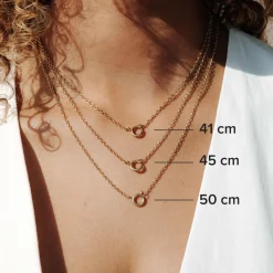 Classic Chain Charm Necklace Set