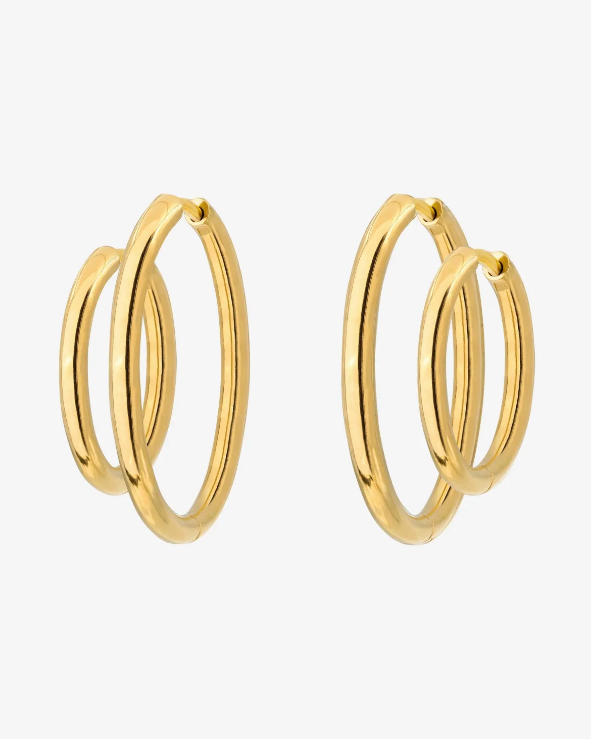 Clean Hoop Bundle Midi Gold