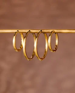 Clean Hoop Bundle Midi Gold