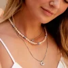 Coastal Charm Necklace Silber