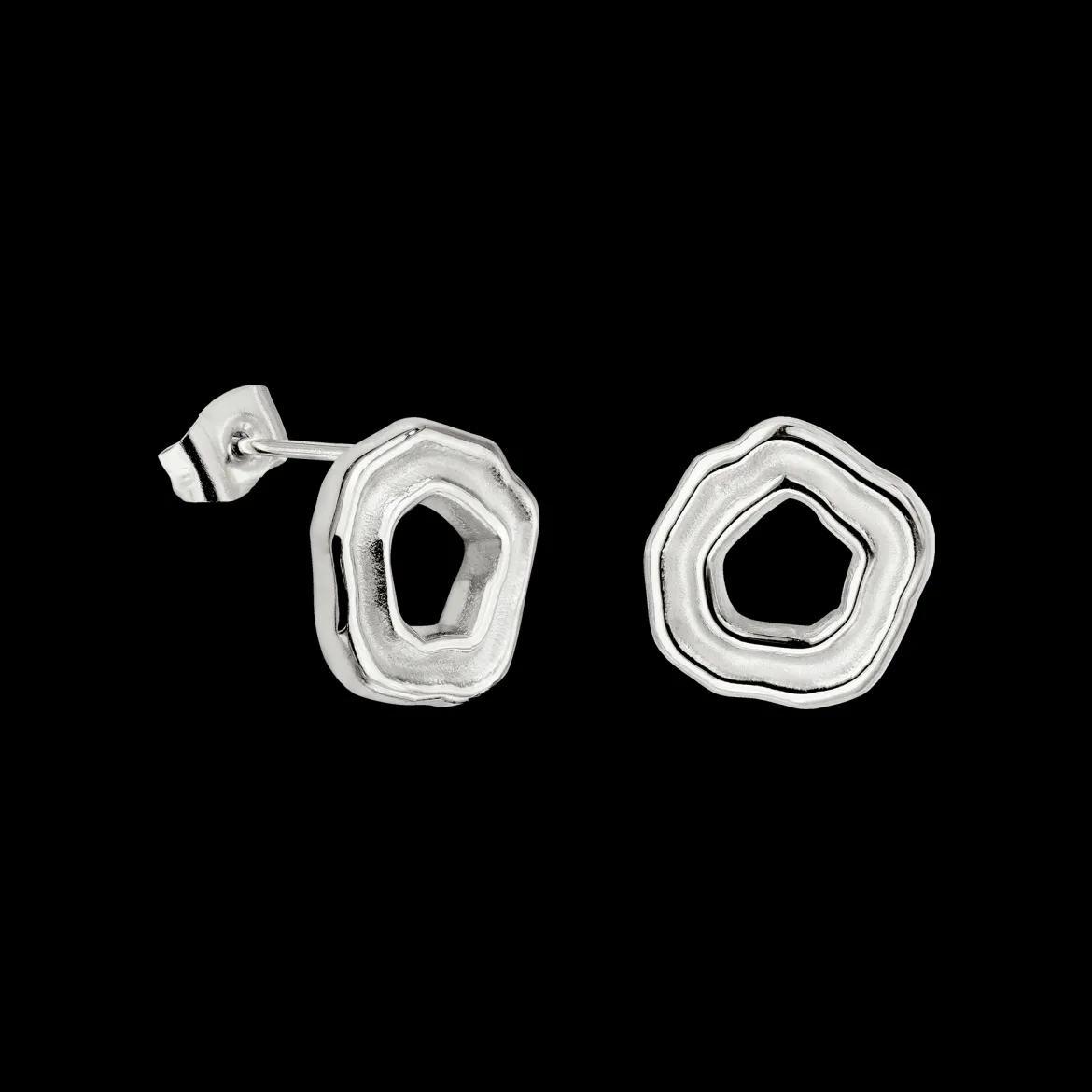 Coastal Charm Studs Silber