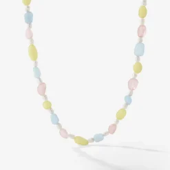 Cotton Candy Choker Gold