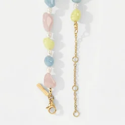 Cotton Candy Choker Gold