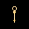 Cupid Arrow Hoopies Gold