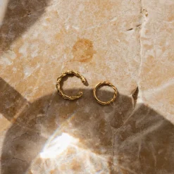 Curly Twist Ear Cuff Roségold