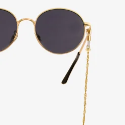 Curly Twist Sunglasses Chain Gold