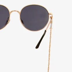Curly Twist Sunglasses Chain Roségold