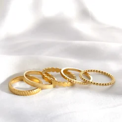 Cute Pattern Ring Roségold