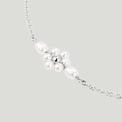 Daisy Choker Silber