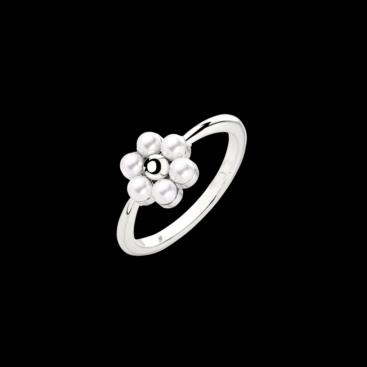 Daisy Ring Silber