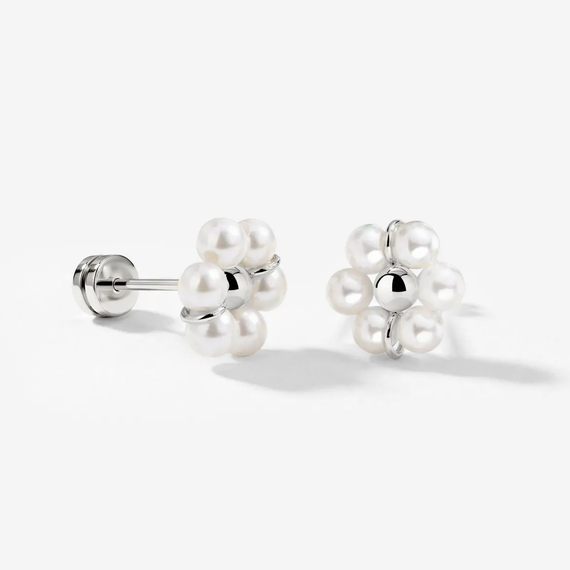 Daisy Studs Silber