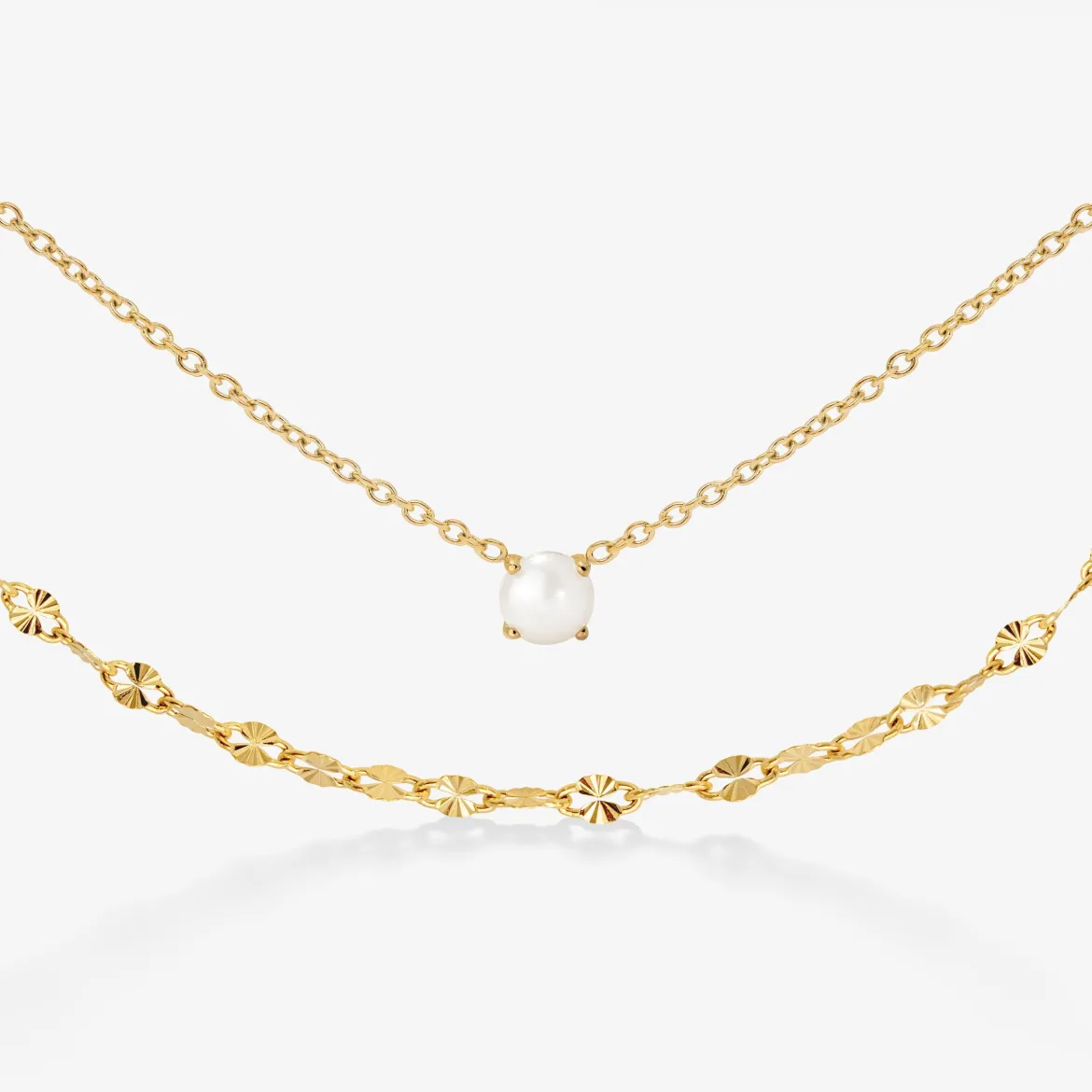 Delicate Pearl Bundle Gold