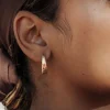 Desert Glow Hoops Roségold