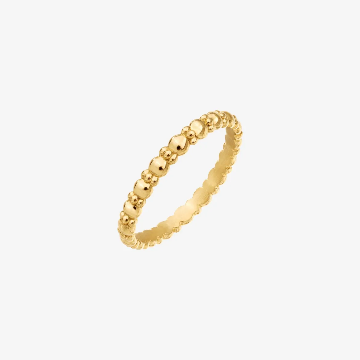 Dotted Ring Gold