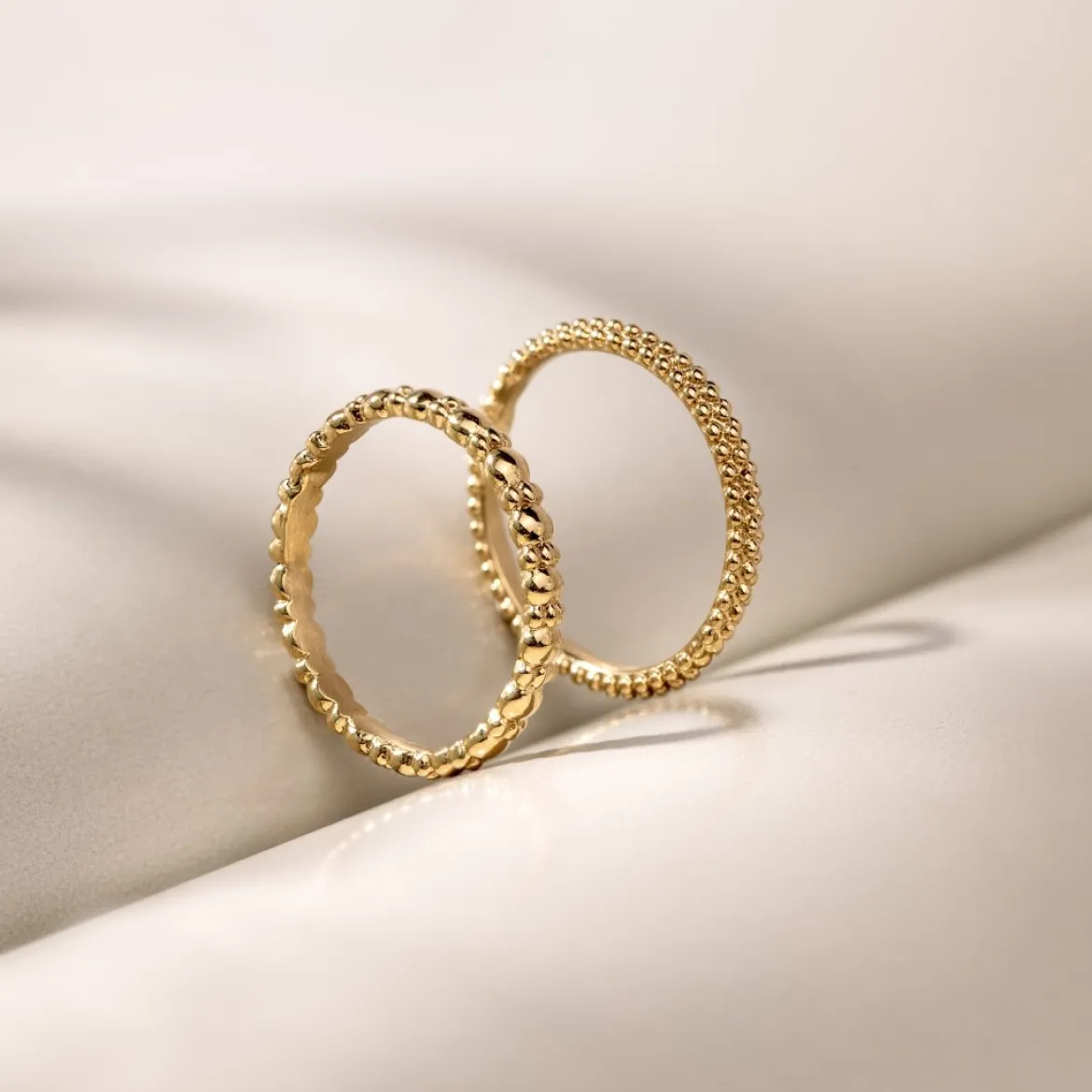 Dotted Ring Roségold