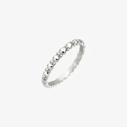 Dotted Ring Silber