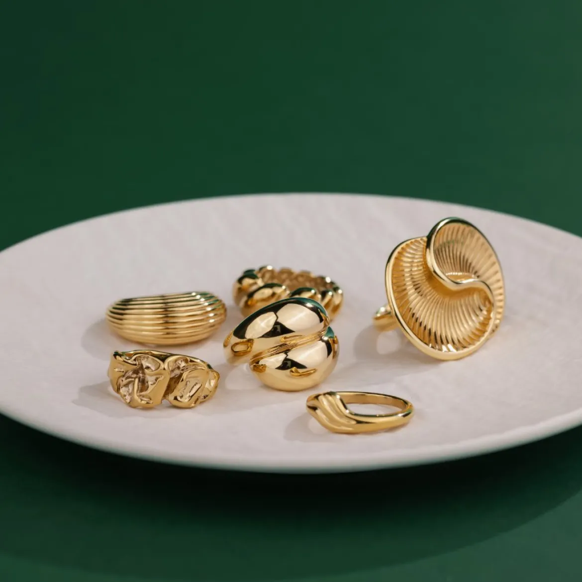 Double the Fun Ring Gold