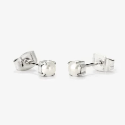 Dream Pearl Studs Silber