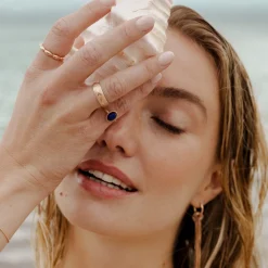 Drop in the Ocean Ring Roségold