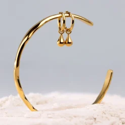 Drop it Hoop Set Small Roségold