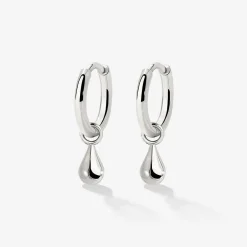 Drop it Hoop Set Small Silber
