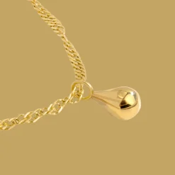 Drop it Necklace Gold
