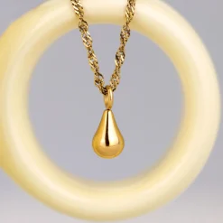 Drop it Necklace Gold