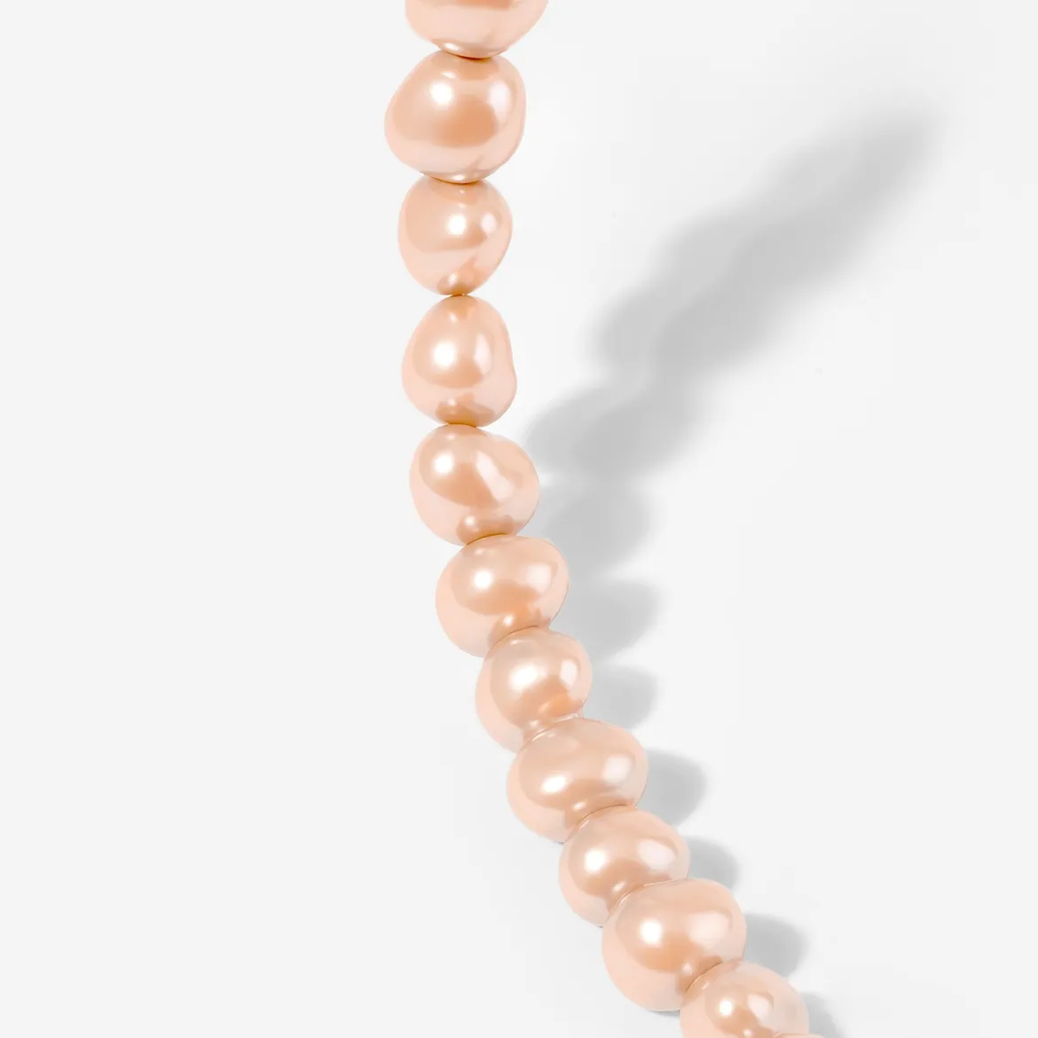 Dusty Rose Perlita Choker Silber