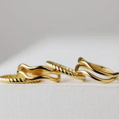 Endless Twist Ring Silber