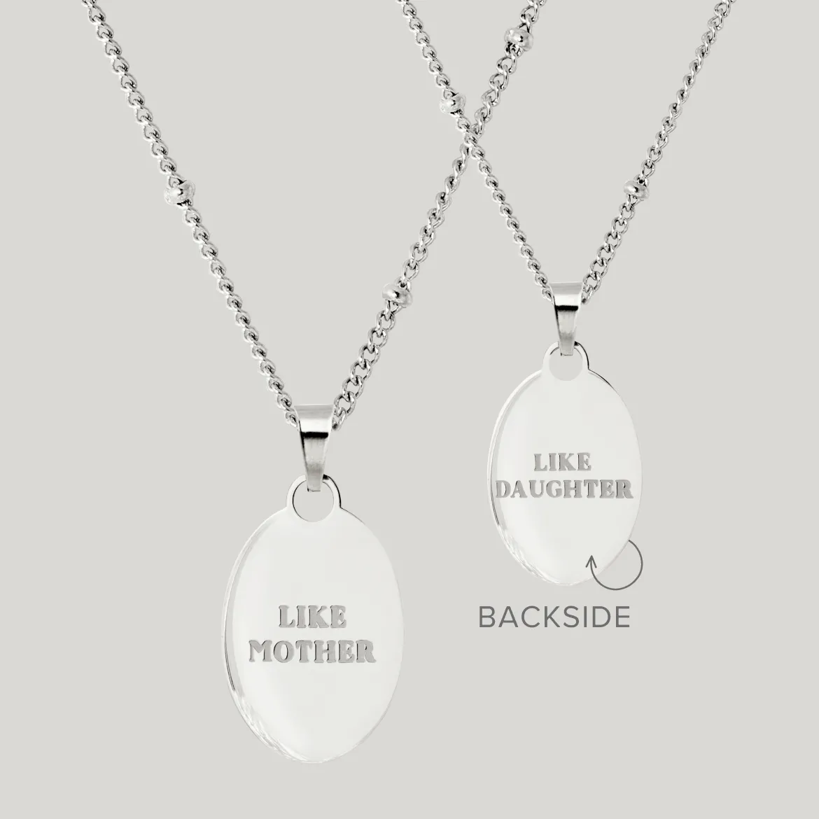 Eternal Bond Necklace Silber