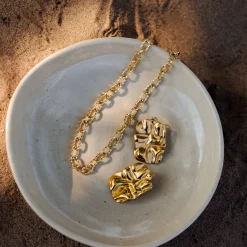 Fata Morgana Studs Gold