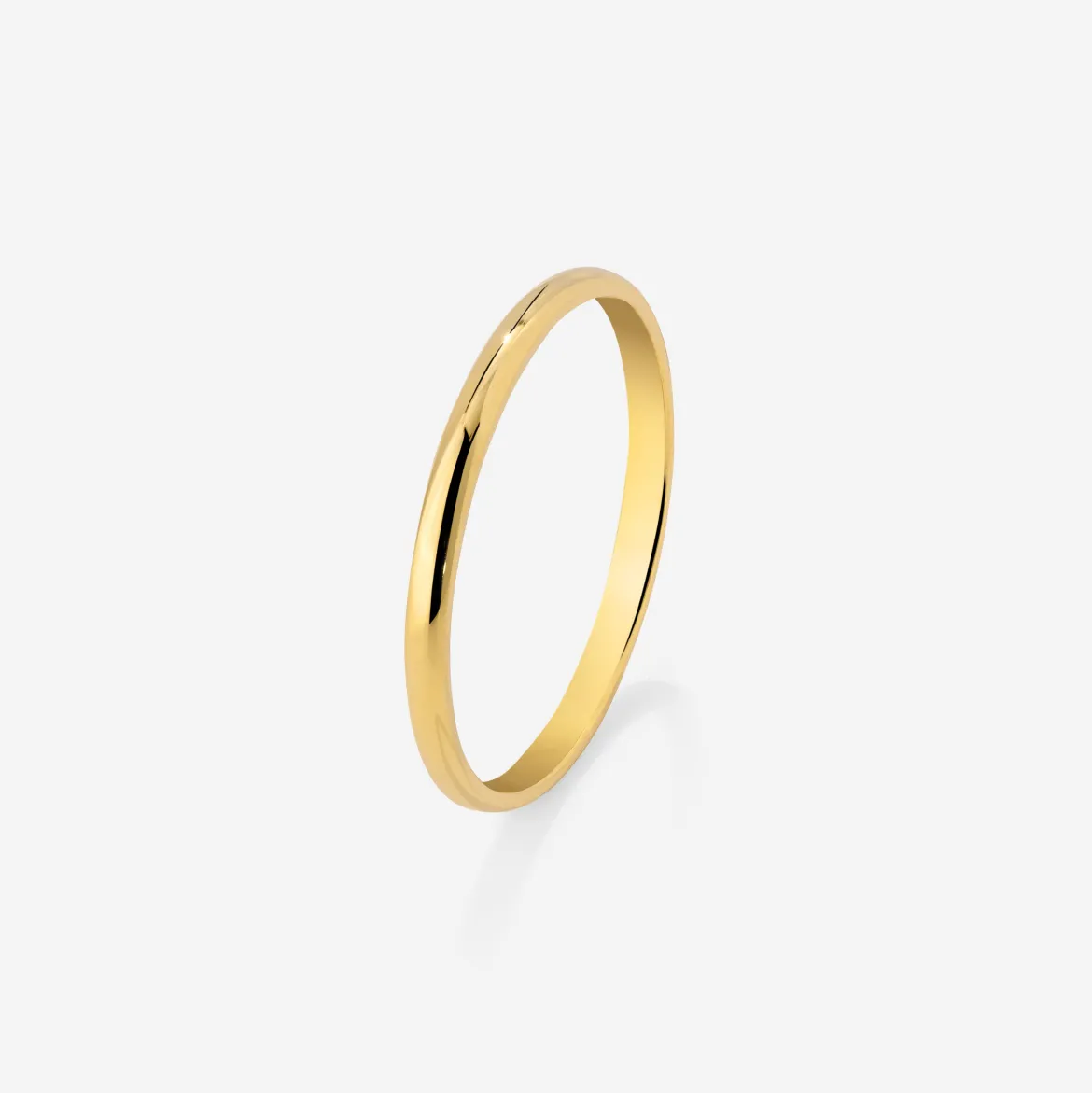 Fine Line Ring Gold