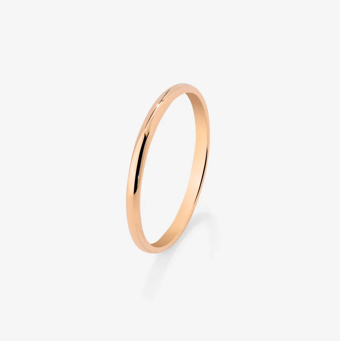 Fine Line Ring Roségold