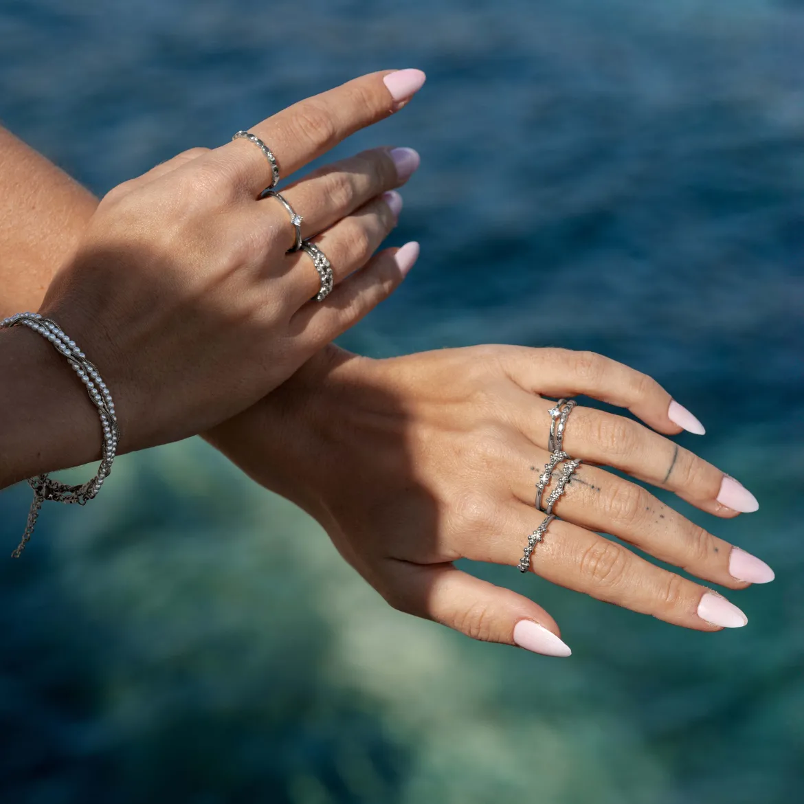 Fiore Ring Silber