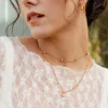 Flower 'n' Beads Necklace Roségold