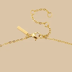 Flowery Pearls Choker Gold