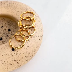 Flowing Ring Gold