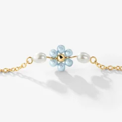 Forever Blue Daisy Bundle Gold