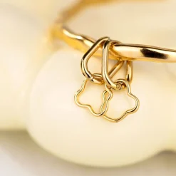 Forming Fluids Oval Hoop Set Baby Roségold