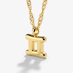 Gemini Bubble Necklace Gold