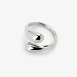 Gentle Embrace Ring Silber