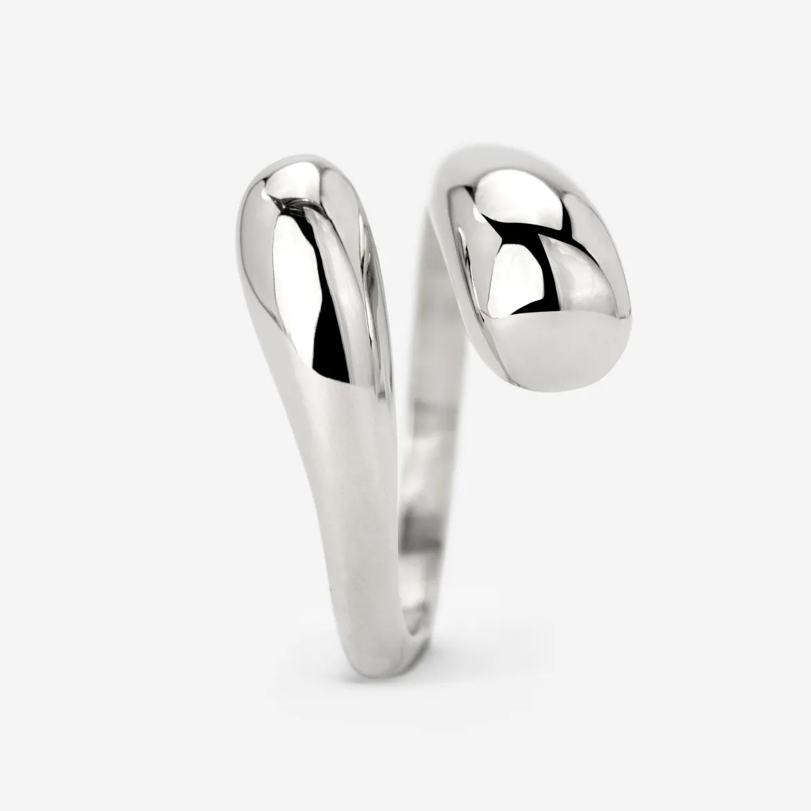 Gentle Embrace Ring Silber