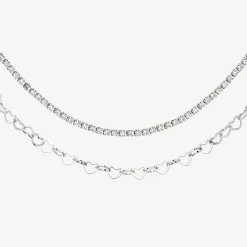 Glam Lover Necklace Bundle Silber