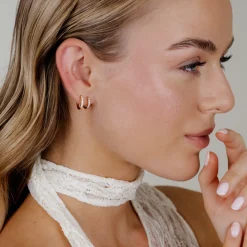 Glimmer Hoop Bundle Roségold