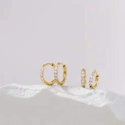 Glimmer Hoop Bundle Roségold