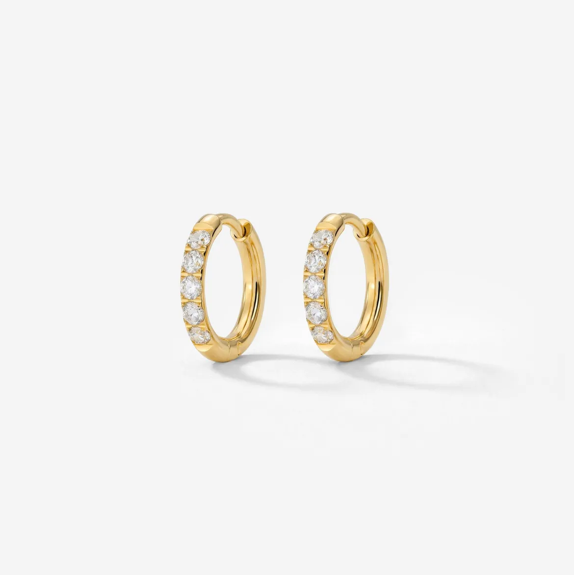 Glimmer Hoops Baby Gold