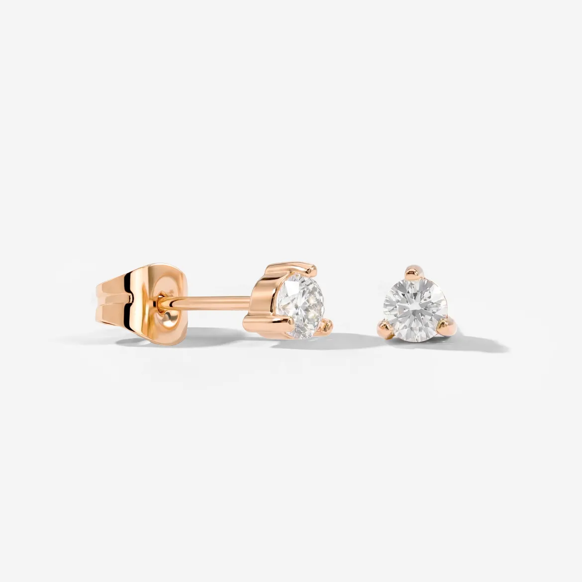 Glimmer Studs Roségold