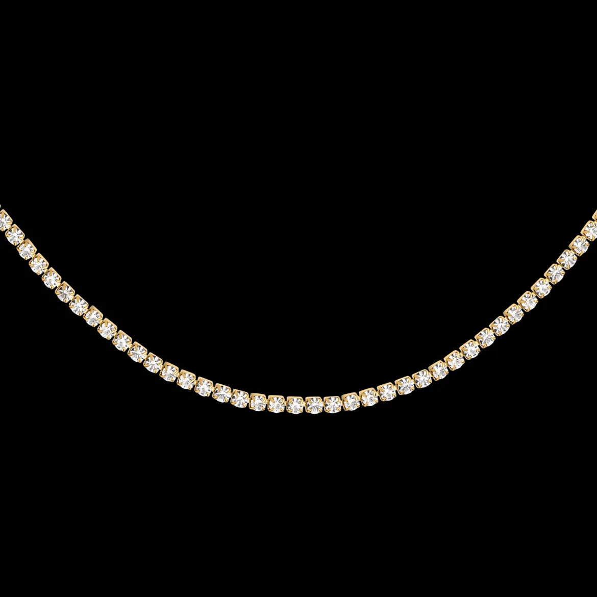 Glitz 'n' Glam Necklace Gold
