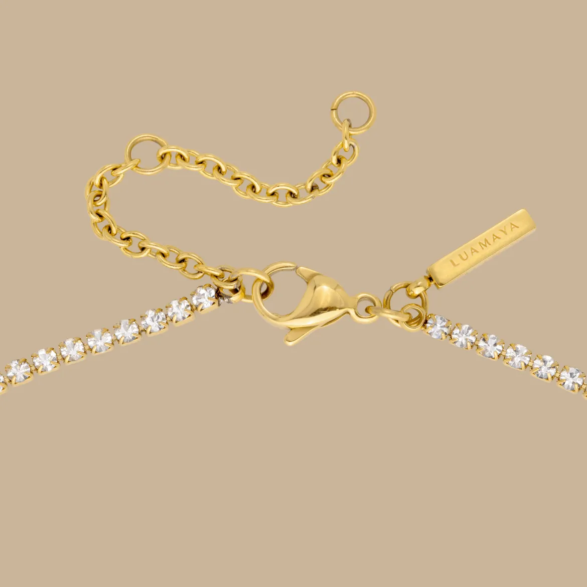 Glitz 'n' Glam Necklace Gold